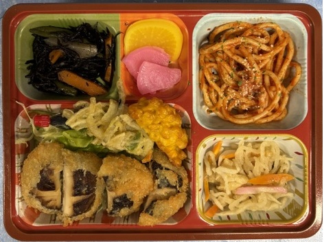 お惣菜 おかずセット：椎茸えび詰フライ １セット