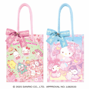ハート　サンリオ　クッキー手提げ