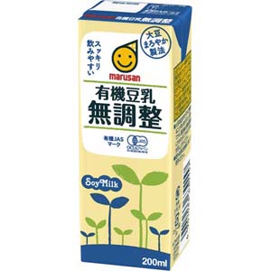 有機豆乳無調整
