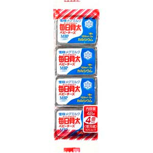 雪印メグミルク 毎日骨太ベビーチーズ 4個入